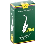 Vandoren Java Green Alto Saxophone Reeds (Box of 10)