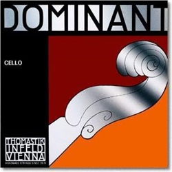 Thomastik Dominant  Cello Strings, Synthetic Core - 4/4 Full Set