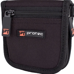 Trumpet Mouthpiece Pouch - Nylon With Zipper Closure, 2-Piece