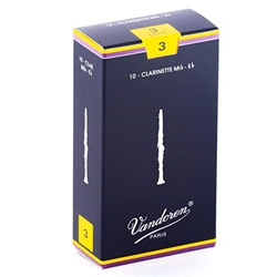 Vandoren Traditional Eb Clarinet Reeds (Box of 10)