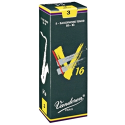 Vandoren V16 Series Tenor Saxophone Reeds (Box of 5)