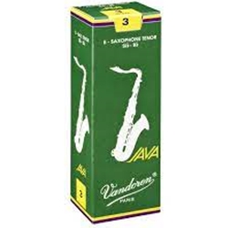 Vandoren Java Green Reeds Tenor Saxophone (Box of 5)