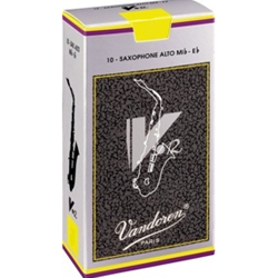 Vandoren V12 Alto Saxophone Reeds (Box of 10)